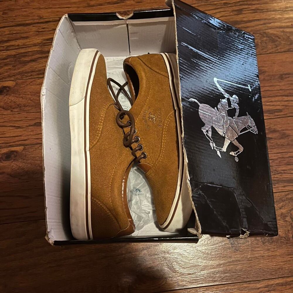 Beverly-hills-polo-club Men's Brown and Tan Trainers
